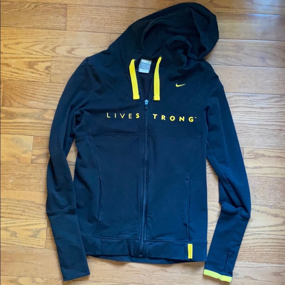 Nike Livestrong zip up hoodie
